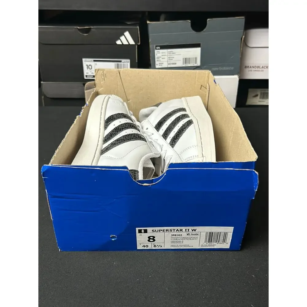 adidas Superstar II Women Snakeskin / $100 Retail! / Size 8 / Brand New!!